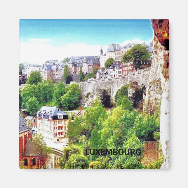 LUXEMBURG MAGNET (Framsidan)