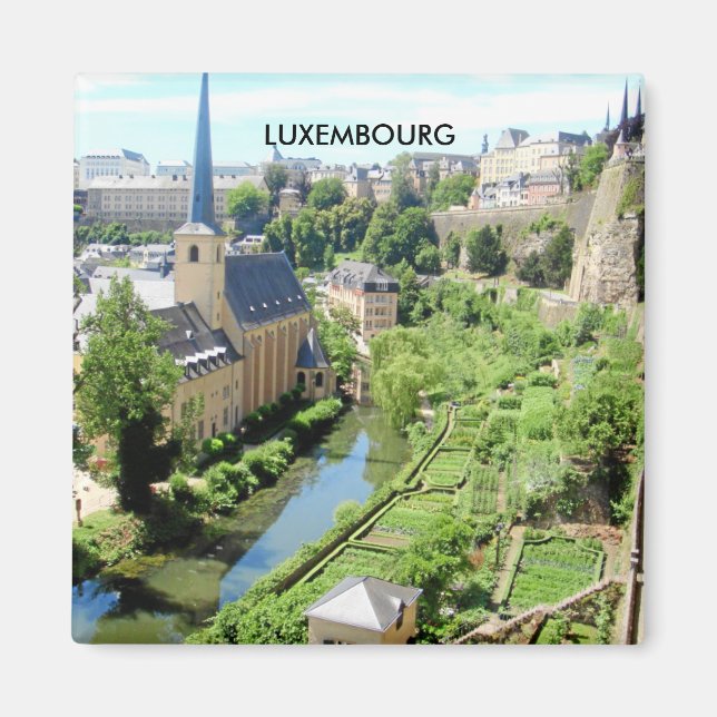 LUXEMBURG MAGNET (Framsidan)