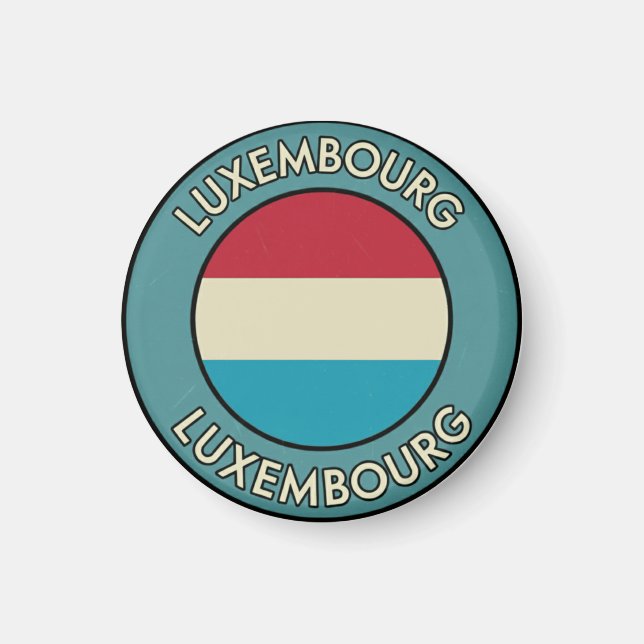 Luxemburg Magnet (Framsidan)