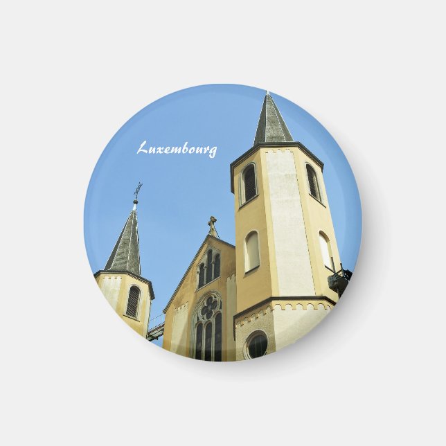 Luxemburg Magnet (Framsidan)