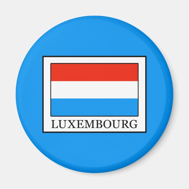 Luxemburg Magnet (Framsidan)