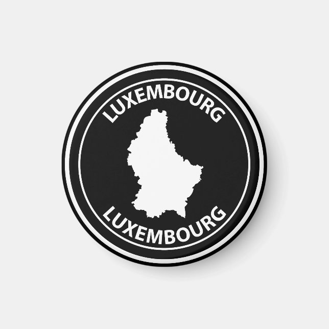 Luxemburg Magnet (Framsidan)