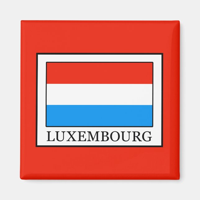 Luxemburg Magnet (Framsidan)