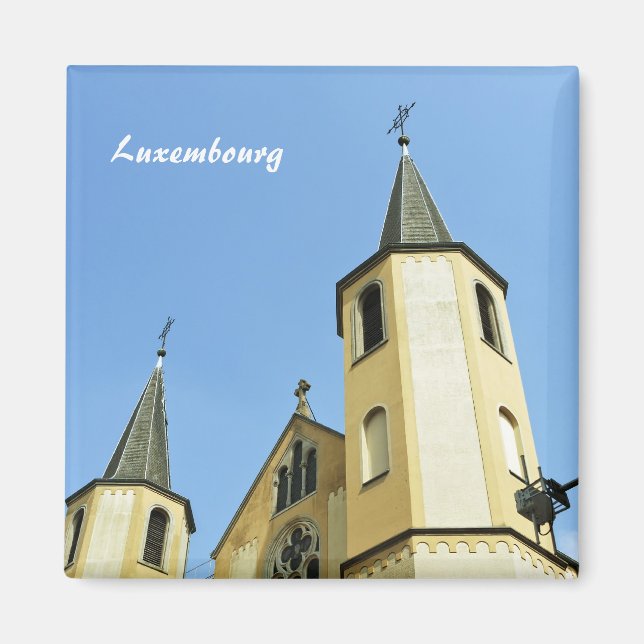 Luxemburg Magnet (Framsidan)