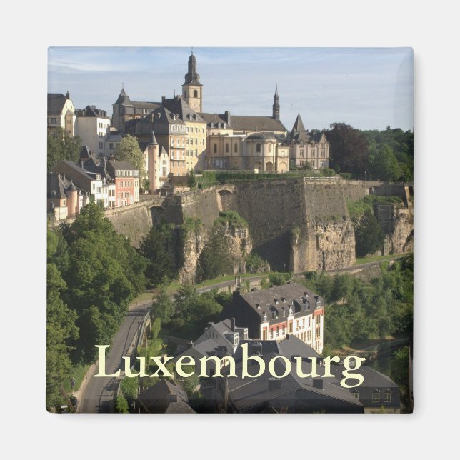 Luxemburg Magnet (Framsidan)