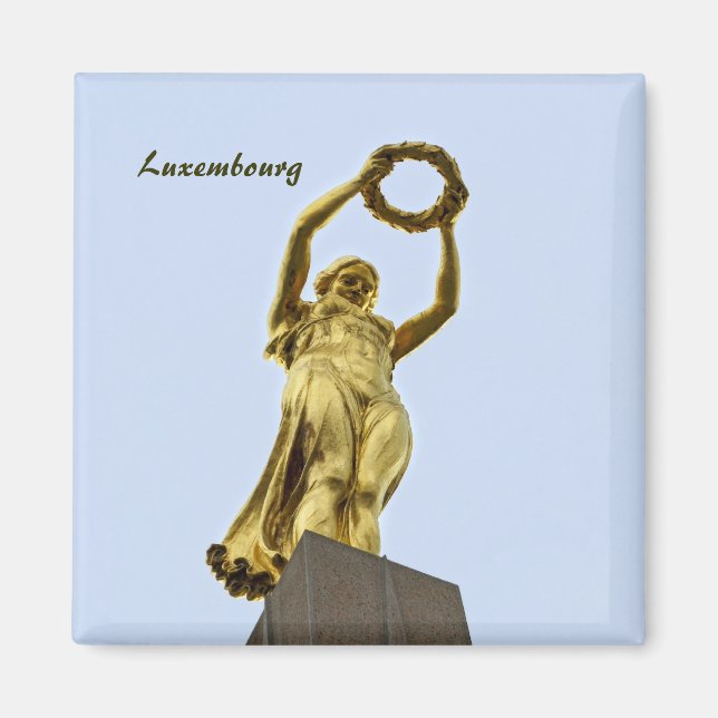 Luxemburg Magnet (Framsidan)