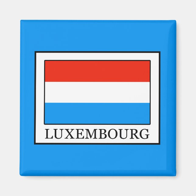 Luxemburg Magnet (Framsidan)