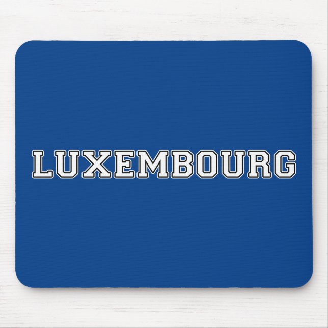 Luxemburg Musmatta (Framsidan)
