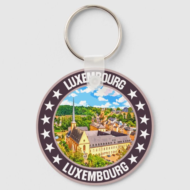 Luxemburg Nyckelring (Framsida)