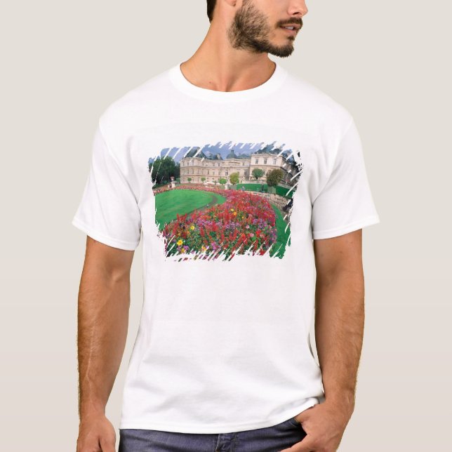Luxemburg Palace i Paris, Frankrike. T-shirt (Framsida)