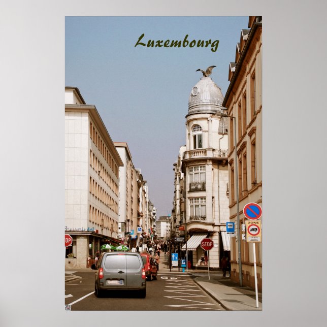 Luxemburg Poster (Framsidan)
