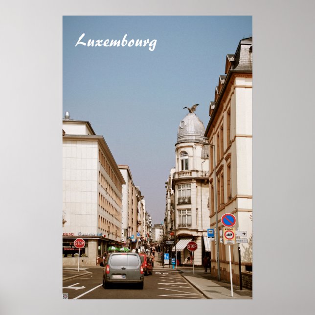 Luxemburg Poster (Framsidan)