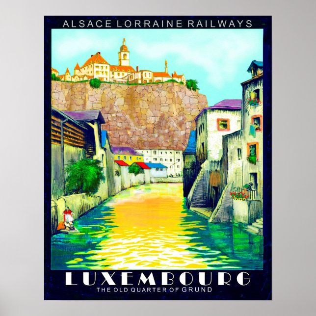 Luxemburg Poster (Framsidan)