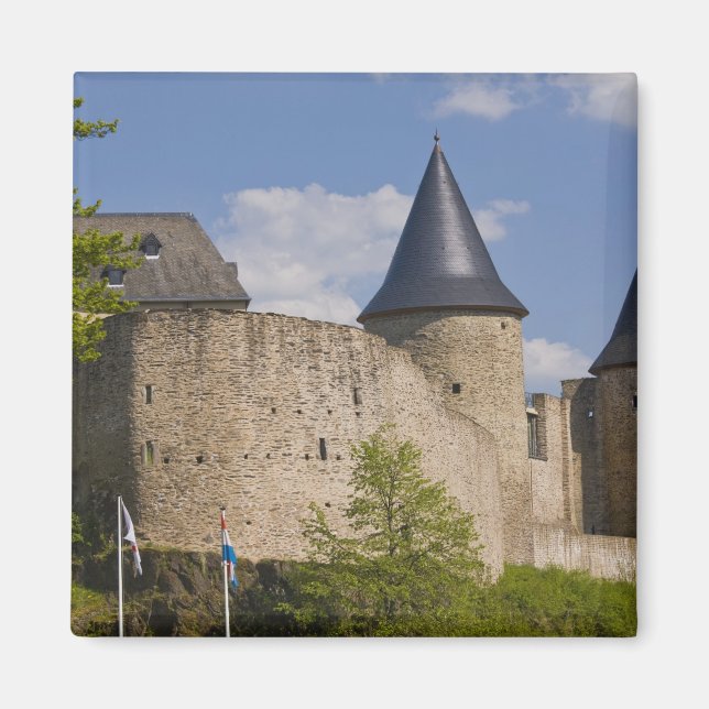 Luxemburg, Sure floddal. Bourscheid, Magnet (Framsidan)