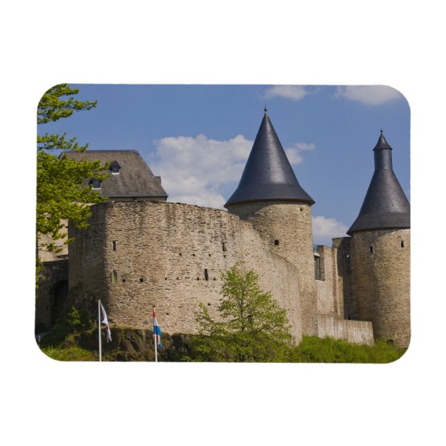 Luxemburg, Sure floddal. Bourscheid, Magnet (Horisontell)
