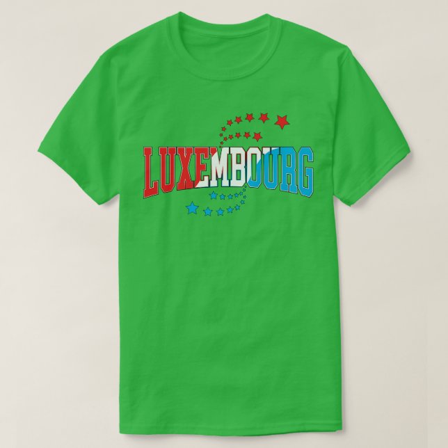Luxemburg T Shirt (Design framsida)