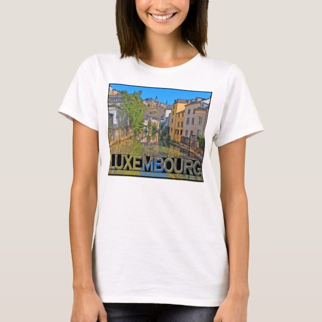 Luxemburg T Shirt (Framsida)