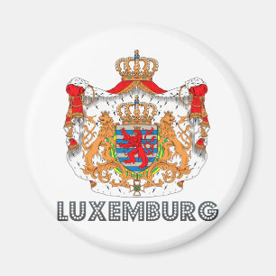 Luxemburg vapensköld magnet