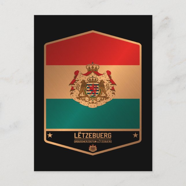 Luxemburg Vykort (Framsida)