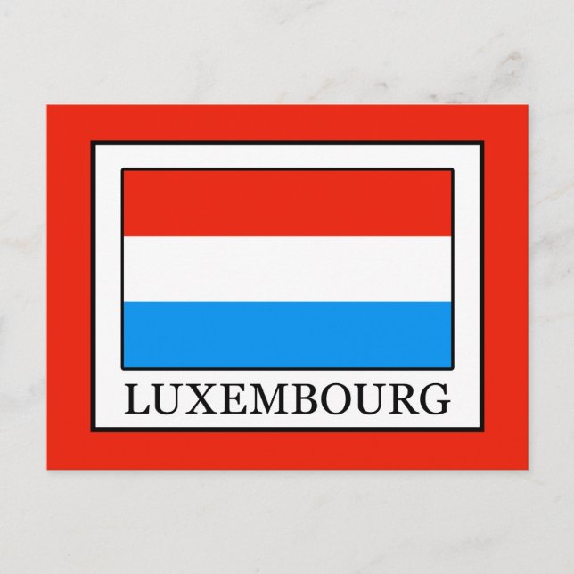Luxemburg Vykort (Framsida)