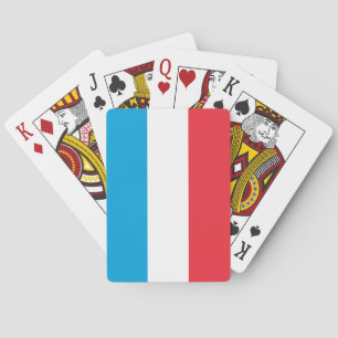 Luxemburgflagga Casinokort