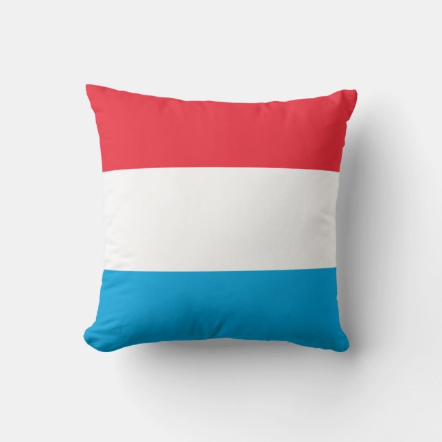 Luxemburgflagga Kudde (Framsida)