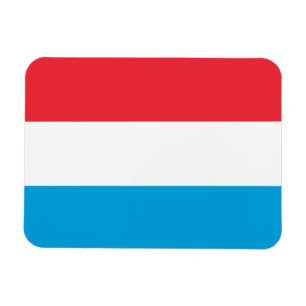 Luxemburgflagga Magnet