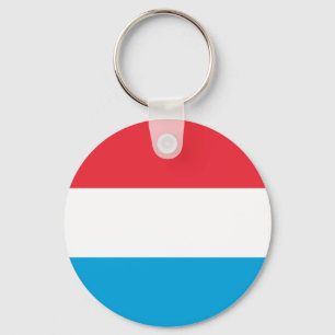 Luxemburgflagga Nyckelring