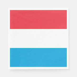Luxemburgflagga Pappersservett