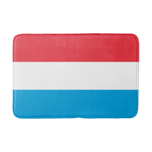 Luxemburgs flagga badrumsmatta