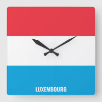 Luxemburgs Flagga Patriotic