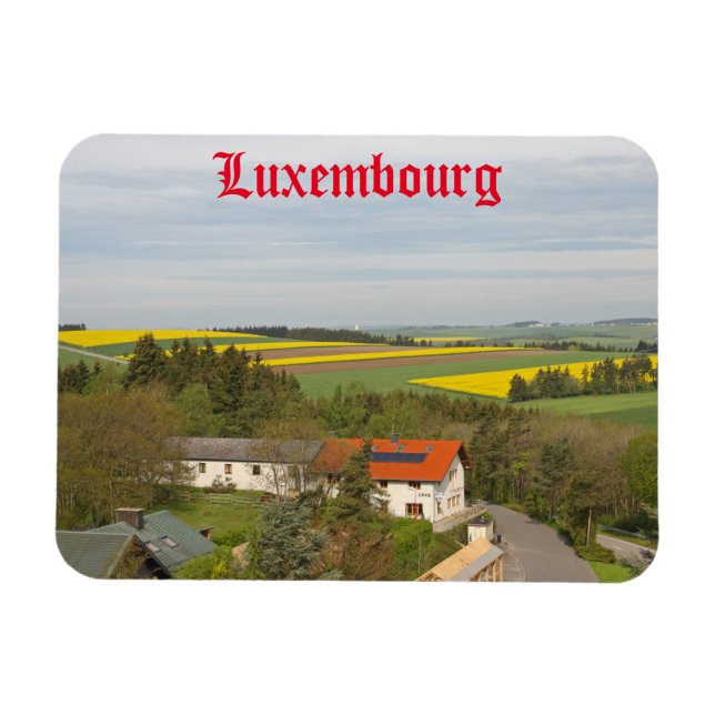 Luxemburgs landsbygd magnet (Horisontell)