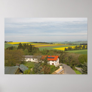 Luxemburgs landsbygd poster