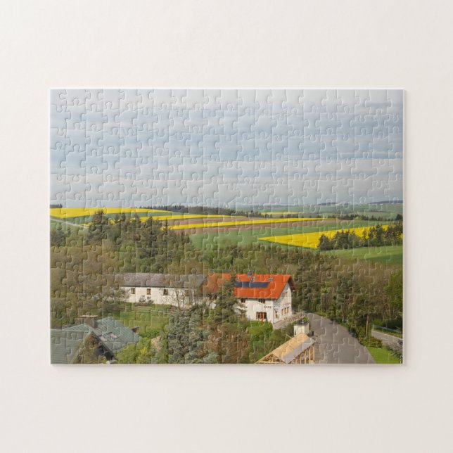 Luxemburgs landsbygd pussel (Horisontell)