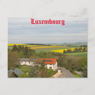 Luxemburgs landsbygd vykort
