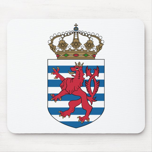 luxemburgsk emblem musmatta (Framsidan)