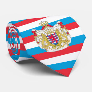 Luxemburgska Flagga & Jacka av Arm, Luxemburg Slips