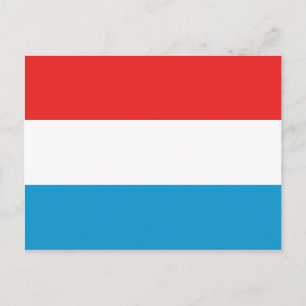 Luxemburgskt vykort för Flagga