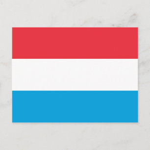 Luxemburgskt vykort för Flagga
