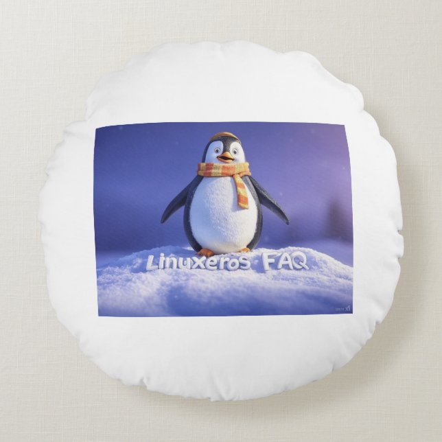 Luxeros FAQ Rund Kudde (Framsidan)