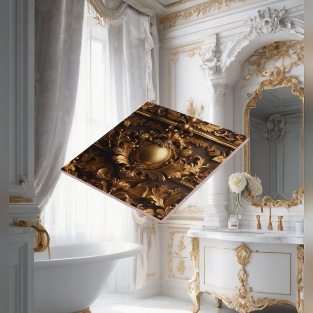 Luxery Baroque Ceramic Tile Kakelplatta (Skapare uppladdad)