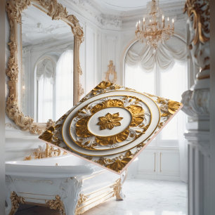 Luxery Baroque Ceramic Tile Kakelplatta
