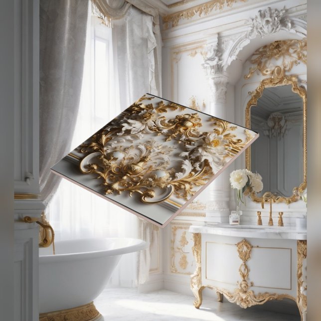Luxery Baroque Ceramic Tile Kakelplatta (Skapare uppladdad)