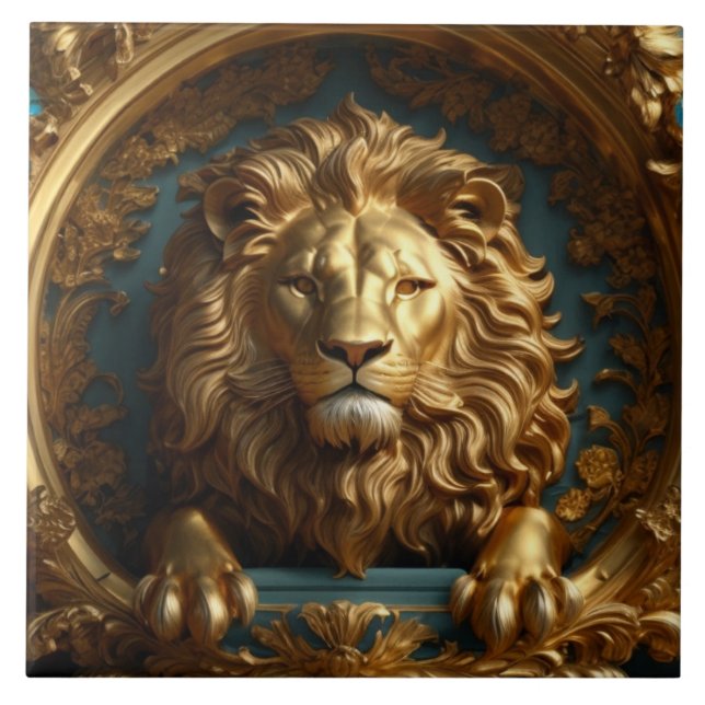 Luxery Baroque Ceramic Tile Kakelplatta (Framsidan)