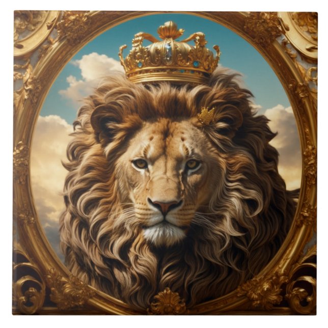 Luxery Baroque Ceramic Tile Kakelplatta (Framsidan)