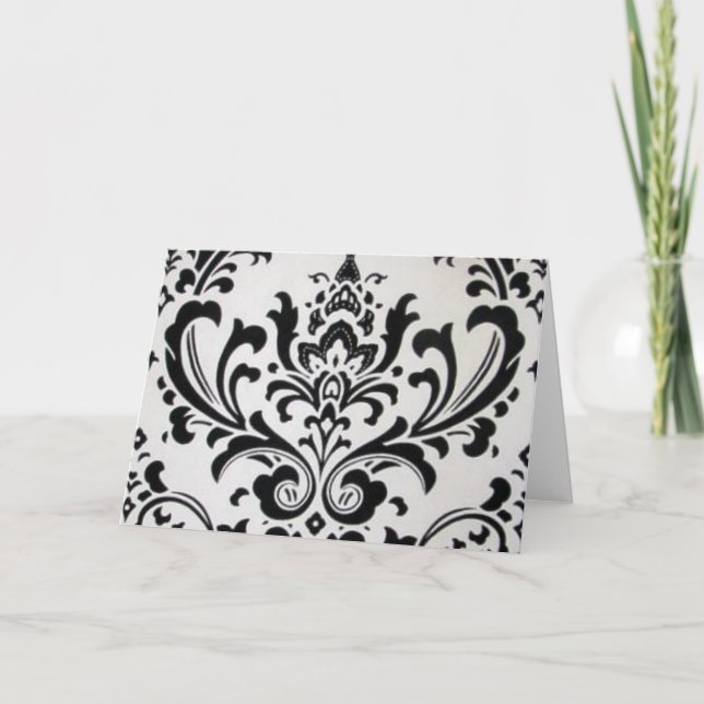 LUXERY BLACK OCH WHITE KORT (Framsida)