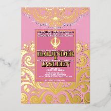 LuxGlitter Rosa Guld Sikh Anand Karaj Bröllop