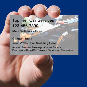 Luxi Business Car Service Taxi Visitkort