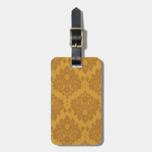 Luxi Golden Damask Bagagebricka