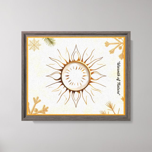 "Luxion Sunlight" Canvastryck (Framsida)